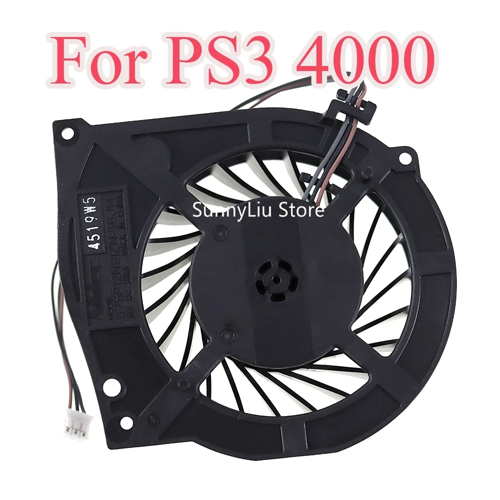 Internal CPU Cooling Fan Replacement for PlayStation 3 Slim PS3 4000 Game Console