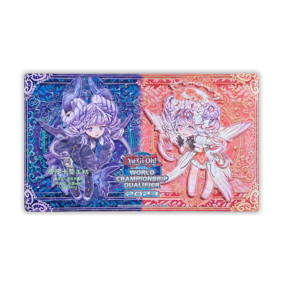 

600X350X2Mm Diy Yu-Gi-Oh! Angello Vaalmonica Dimonno Vaalmonica Card Battle Mat Single Player Board Game Card Battle Card Pad