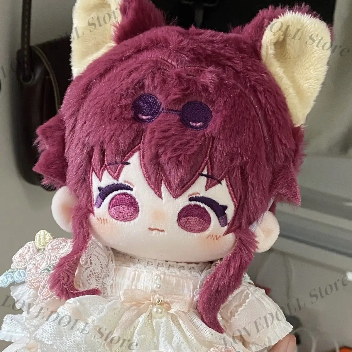

Anime Game Honkai: Star Rail Kafka 20cm Cotton Doll Plush Toy Animal Monster Beast Ears Cute Model Figure Cosplay Decor Gift