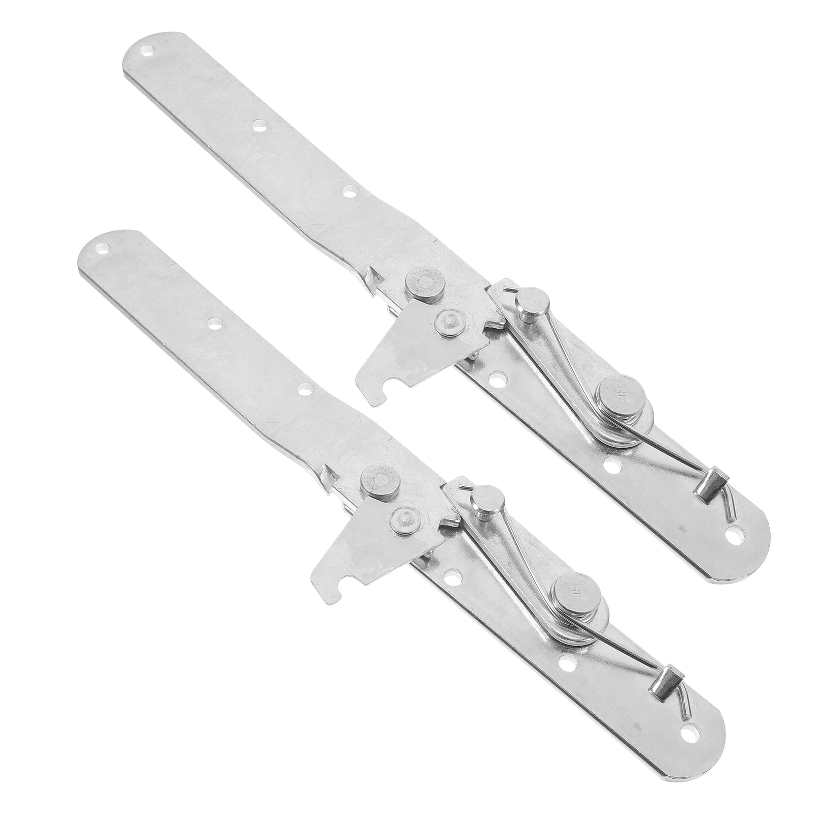 

2pcs Sofa Hinge Adjustable Angle Backrest Foldable Furniture Hardware Galvanized Silver Finish Strong Spring Design Quiet Home