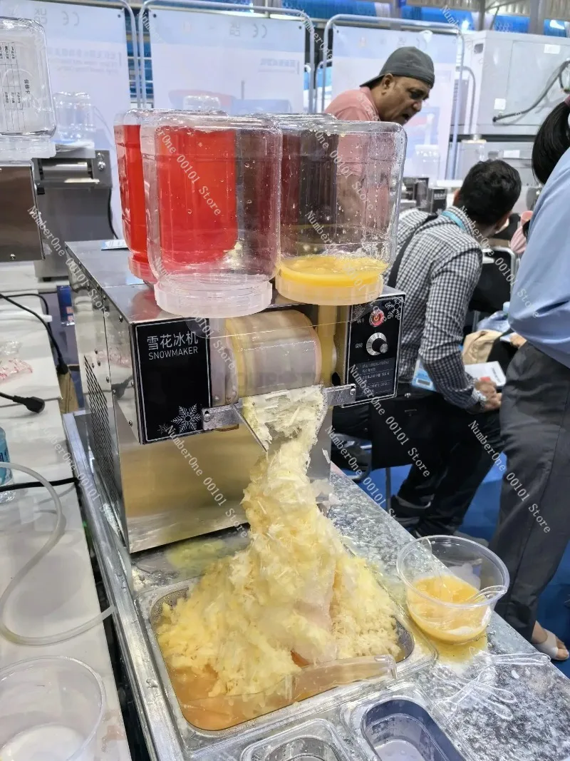 

BINGSU Snow Commercial Ice Shaver, New Taiwan Shaved Ice Machine, Fully Semi-automatic for Home and Shop Use