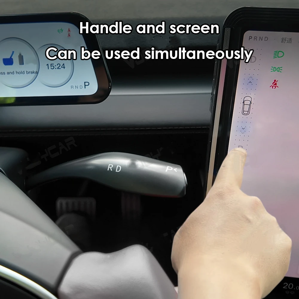 New for Tesla Model Y Juniper 2025 2026 Model 3 Highland 2026 Shift Lever Physical Operating Gear Lever Shifter Grab Kit Handle