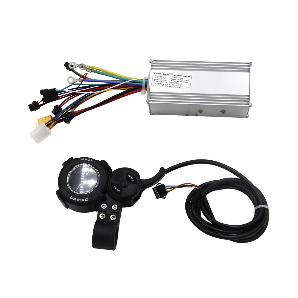 

48V 30A Controller for Electric Scooter Accessories, Damao LCD Display Accelerator Meter