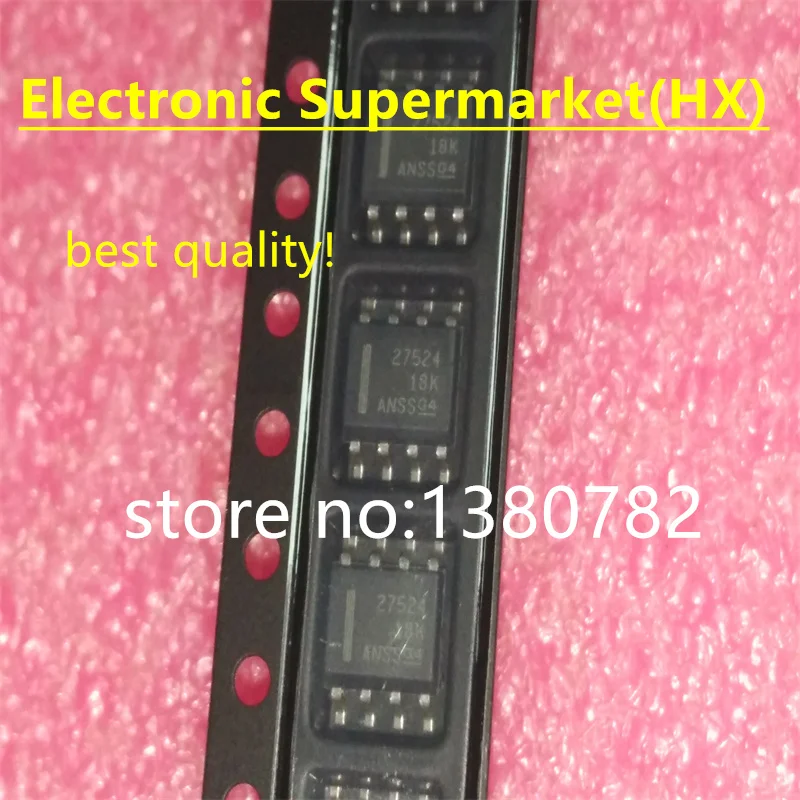 

Free Shipping 50pcs/lots UCC27524DR （100% new and original）SOP-8 IC In stock!