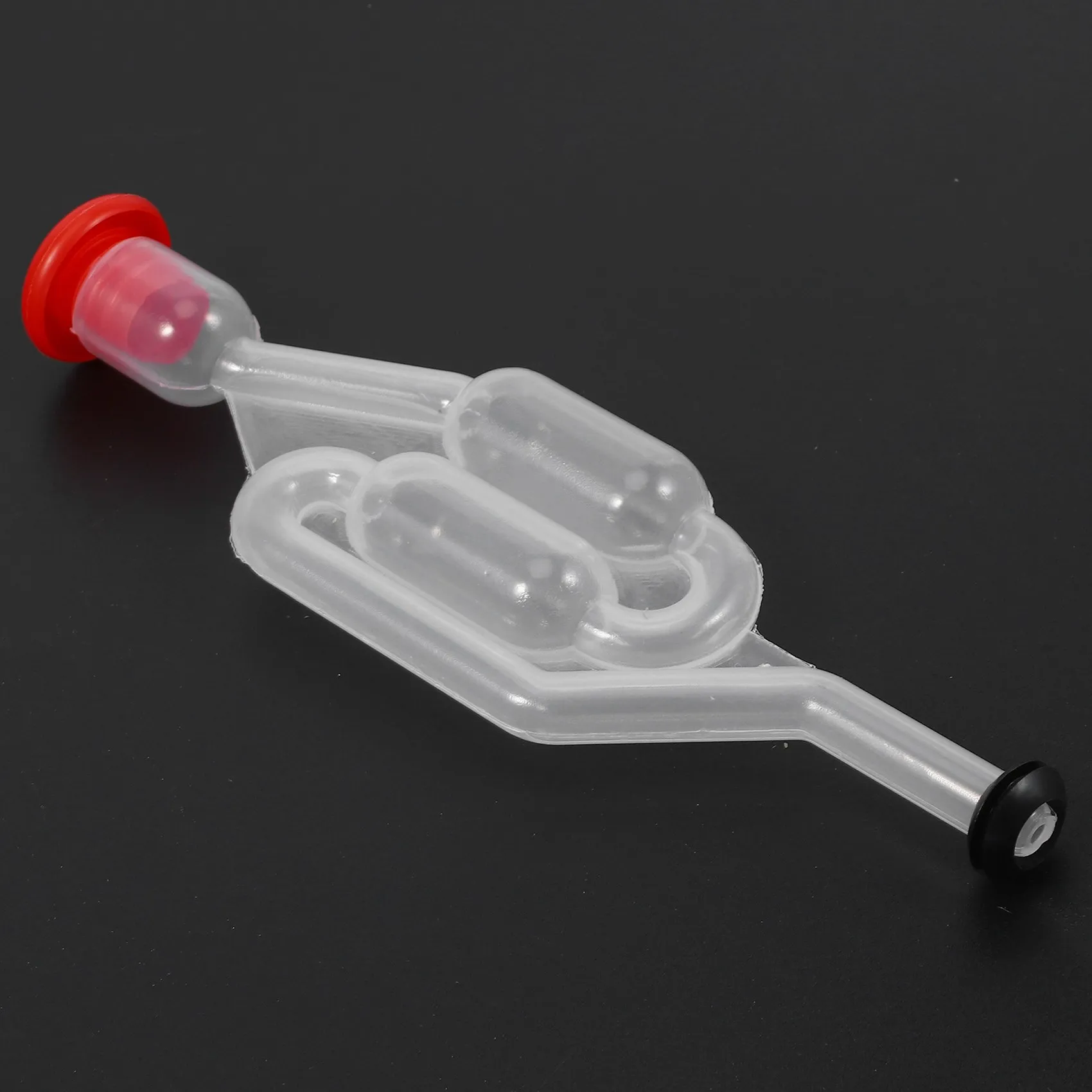 10 قطعة النبيذ البيرة التخمير تحقق صمام المياه ختم غرفة الضغط المنزل النبيذ صنع صمام العادم تخمير الخميرة أدوات البيرة الساخن