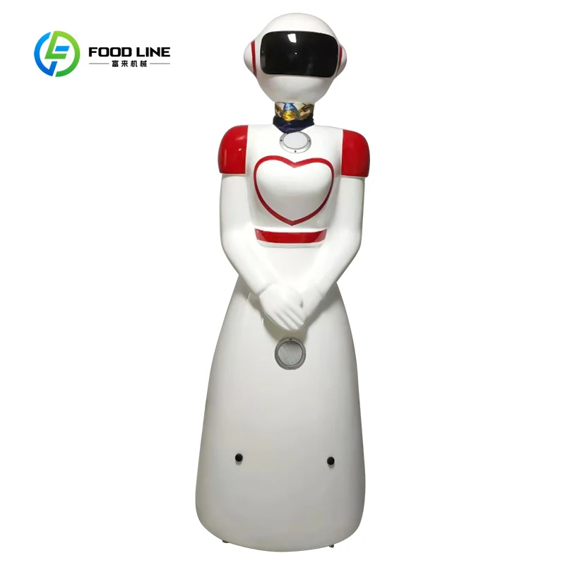 Large Intelligent Multi-Function Robot for Hotels Restaurants Catering Welcome Beautician Waiter Voice Dialogue-Brand New