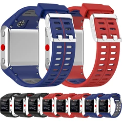 Dubbele Kleur Siliconen Band Voor Polar V800 Gps Watch Smartwatch Replacement Watchbands Sport Strap Armband Bracelet Accessorie