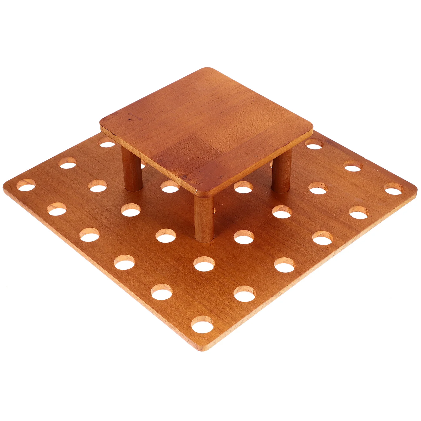 

Premium Wood Ice Cream Cone Display Stand for Restaurants and Markets Sushi Roll Holder Wooden Cone Holders Ice Cream Stands