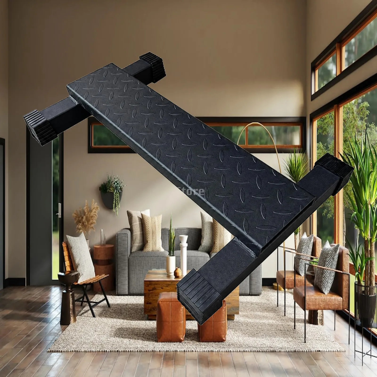 Compact Calf Training Step Board for Home Gym Standing Calf Raise Stretching and Lower Leg Conditioning