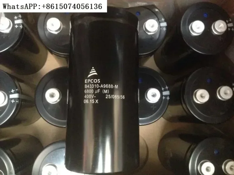 

6800uf 400V New German EPCOS 3300uf450V 4700UF Aluminum Electrolytic Capacitor 2200UF（1PC）