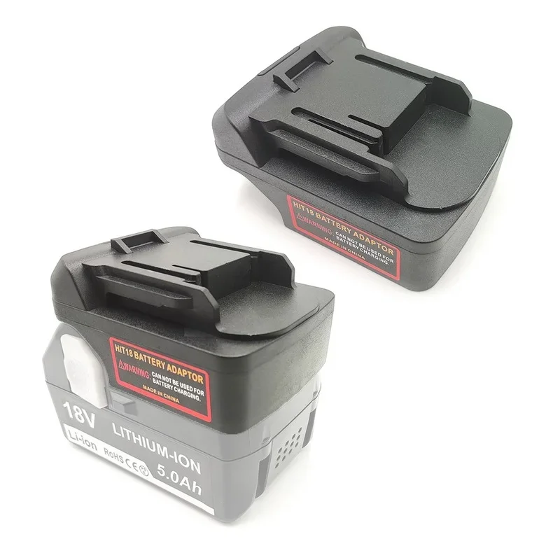 For Hitachi For Hikoki Battery Adapter Converter 18V Li-Ion Battery on For Makita 14.4V 18V Lithium Electrical Power Tool Use