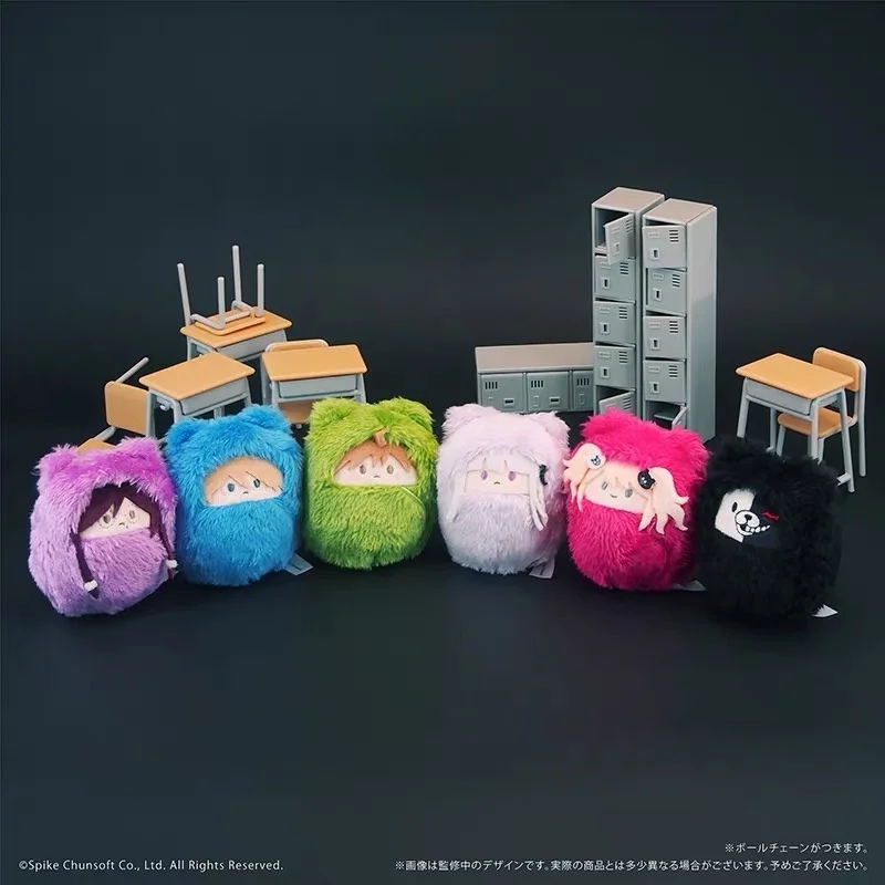 Tapioca Danganronpa 1 2 Reload Kurumitapi Fluffy Plush Doll Palm Size Anime Game Merchandise For Collection Fans