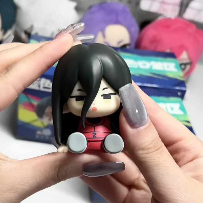 

In Stock Genuine Blue Lock Sitting Posture Blind Box Figure Chigiri Nagi Cute Desktop Ornament Doll Collection Trendy Gift Toys