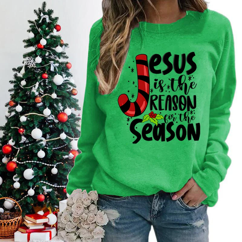 

Jesus Is The Reason For The Season, Christmas Gift, Christmas Jesus Sweatshirts, Religious Sweatshirts, Christian Christmas,