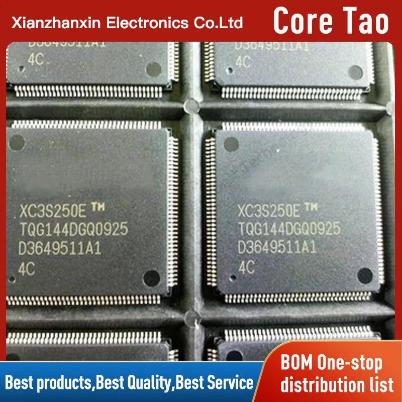 1PCS/LOT XC3S250E-TQG144 XC3S250E-TQ144 XC3S250E QFP144 The FPGA programmable master processor chip