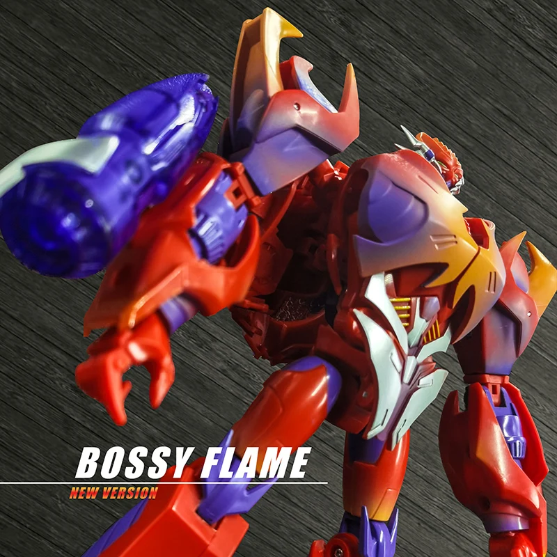 재고 있음 APC TOYS Bossy Flame Transformation TFP 메가트론 리더 사이클론 스네이크 벨 액션 피규어 모델 로봇 장난감 선물