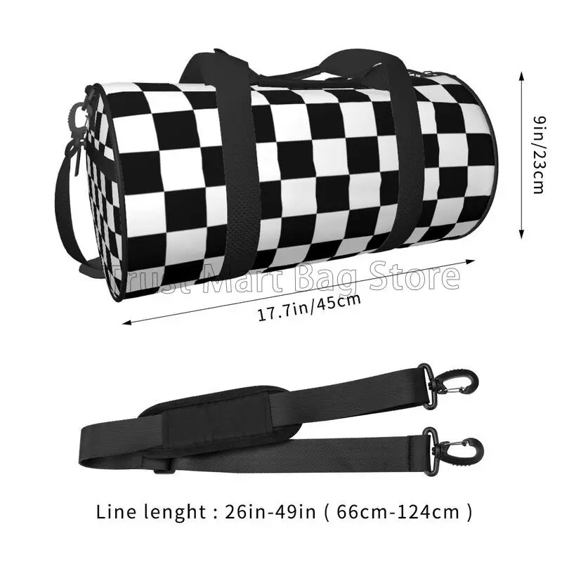 Sac de dehors Portable avec Impression de Sensation de Course pour Homme et Femme, Accessoire de Nuit, Weekender, Yoga, Natation