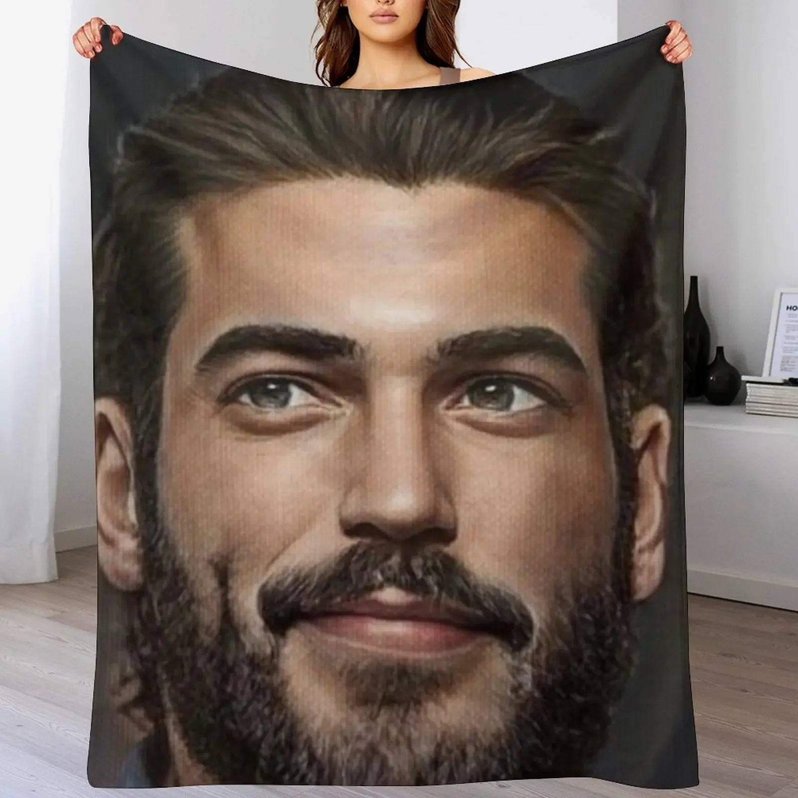 

Can Yaman Throw Blanket Furrys Baby Shaggy Single Blankets