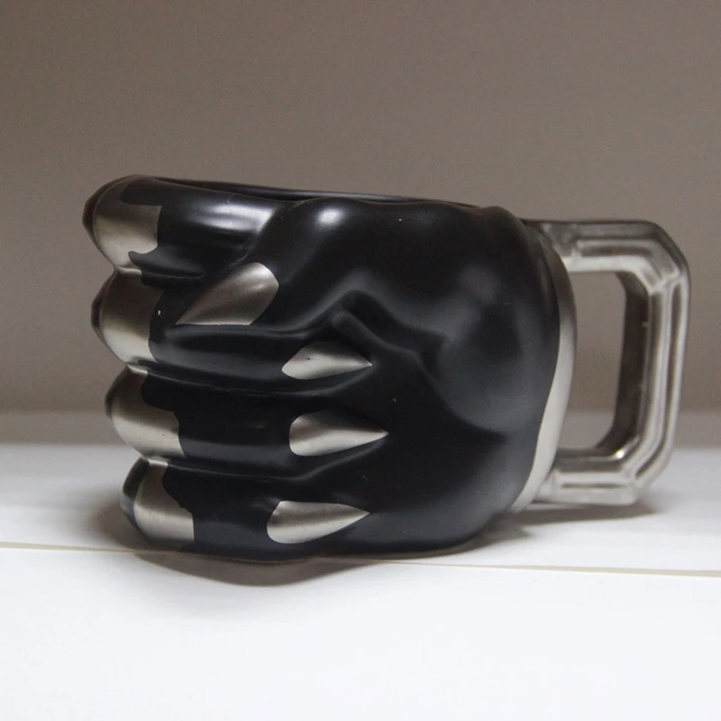 anime-black-panther-ceramic-mug-marvel-superhero-large-capacity-fist-shaped-coffee-cup-creative-boyfriend-perfect-birthday-gifts