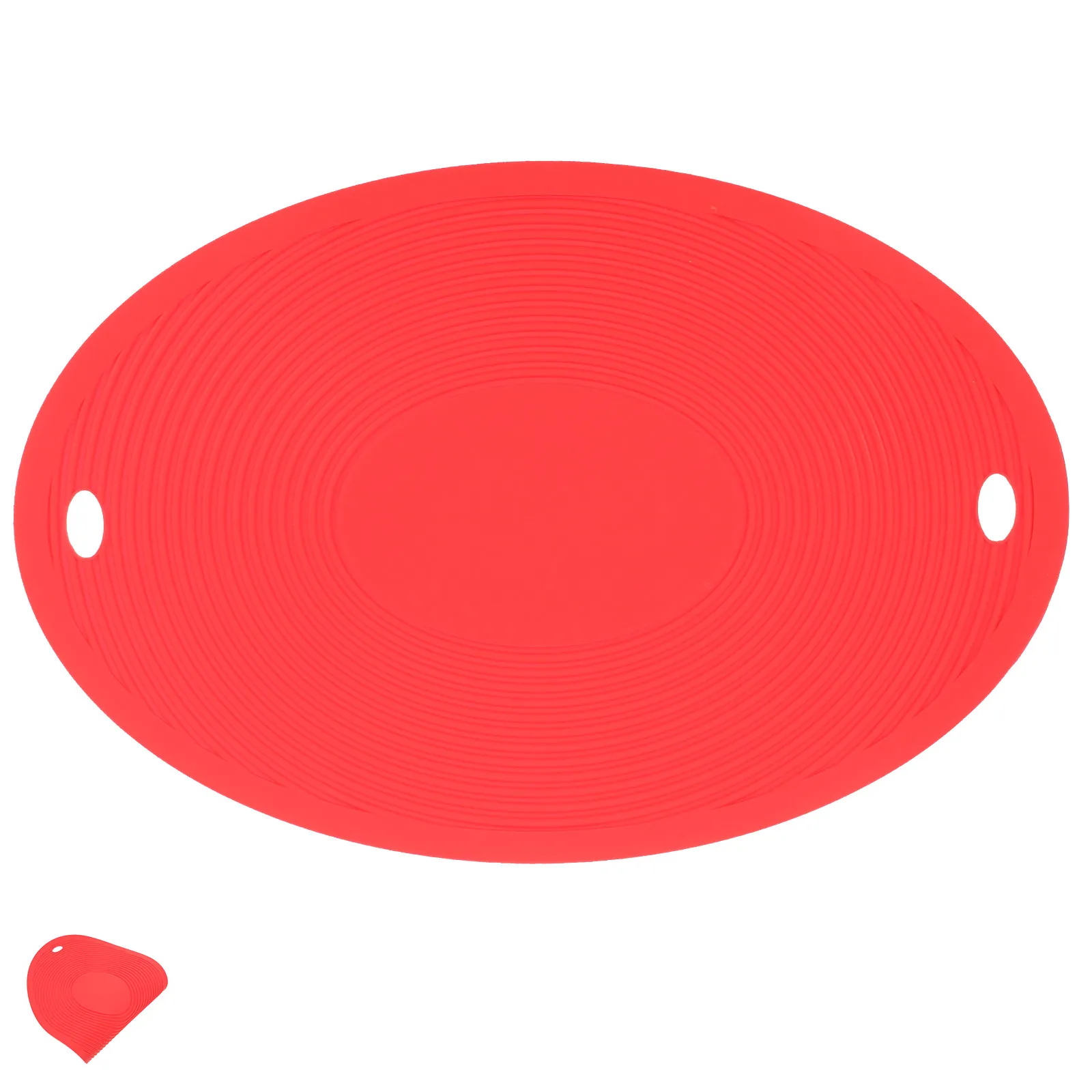 

Многоразовая силиконовая подставка-тривет для горячих кастрюль и сковородок, термостойкий кухонный гаджет, нескользящая подставка для посуды на столешницу, силиконовый тривет