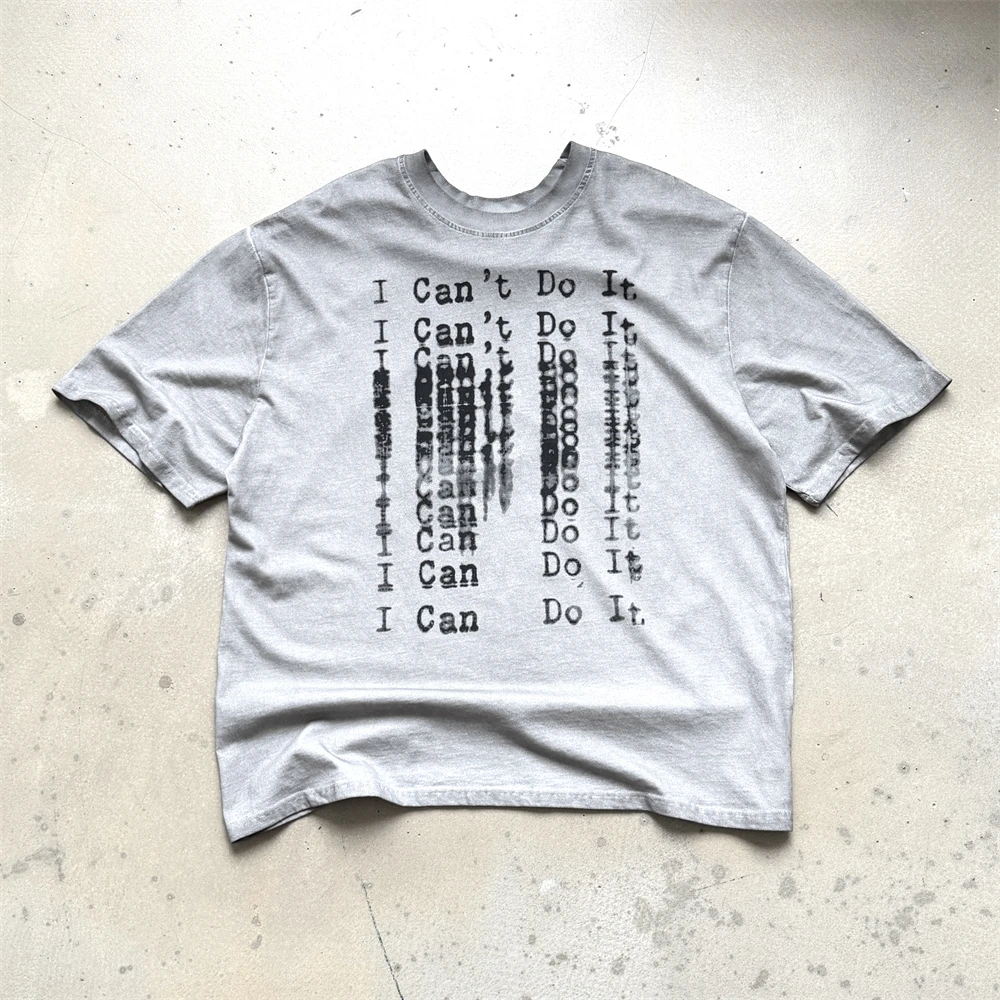MOM LOOK I CAN FLY Saint I CAN NOT DO IT T-Shirts Men Women Heavy Fabric Tee T Shirt