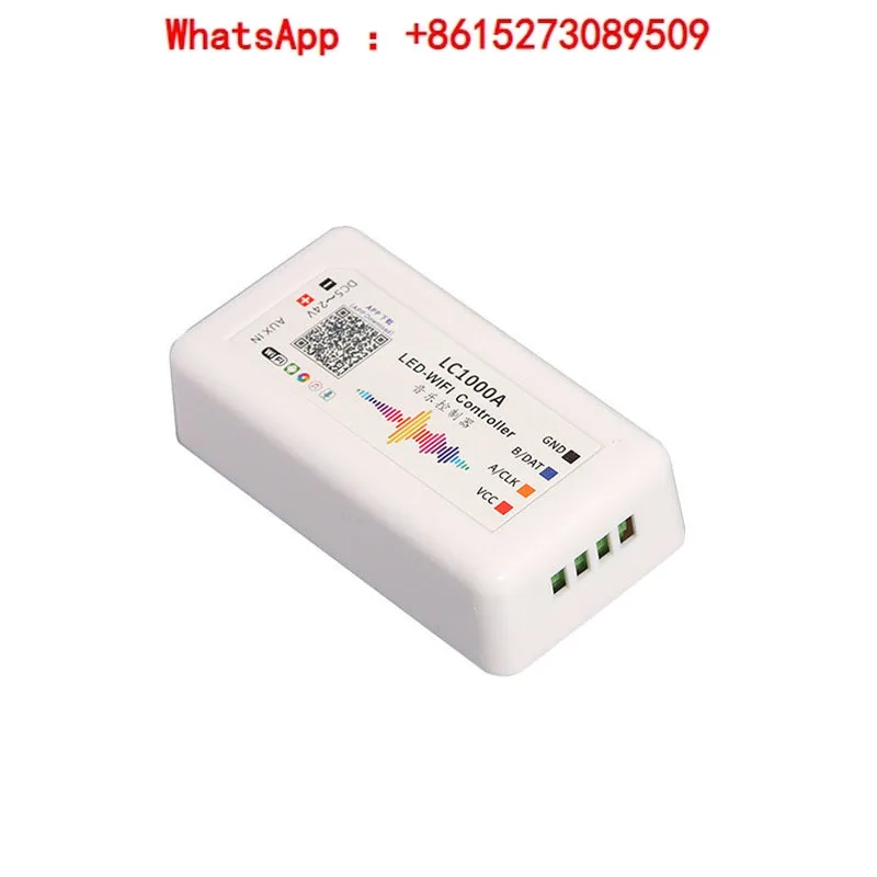 LC1000A Phantom Music Controller Intelligent WiFi Light Band Spectrum Real time Display Input Character Controller