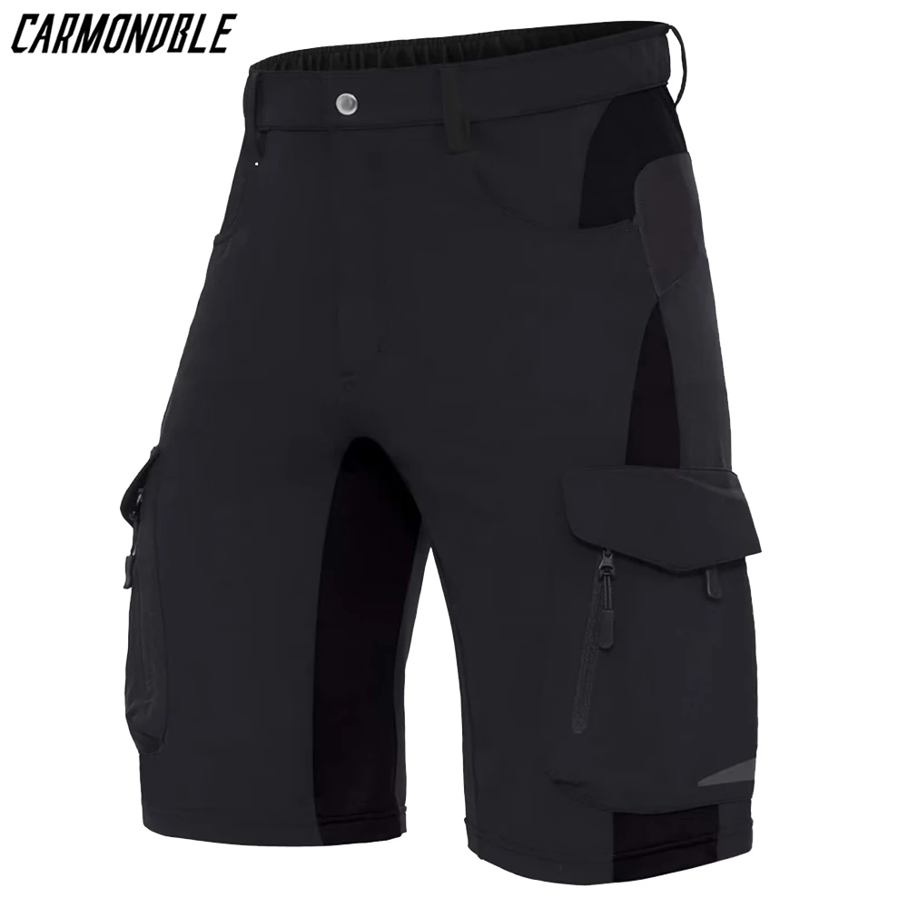 CARMODNLE pantalones cortos Cargo para hombre Motocross Racing MTB bicicleta de descenso bicicleta de montaña al aire libre pantalones cortos de verano Pantaloni Mtb Enduro