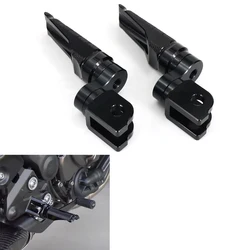 Fit For Kawasaki Z800 Z750R Z1000 ZX-6R ZX6R 636 ZX-10R ZX10R Motorcycle Adjustable Foot Pegs Pedals Aluminum Front Footrests