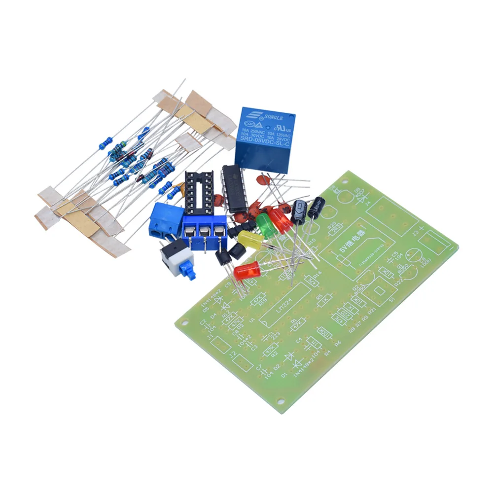 LM324 chip automatic drainage dual-function controller DIY learning welding spare parts automatic water level controller kit