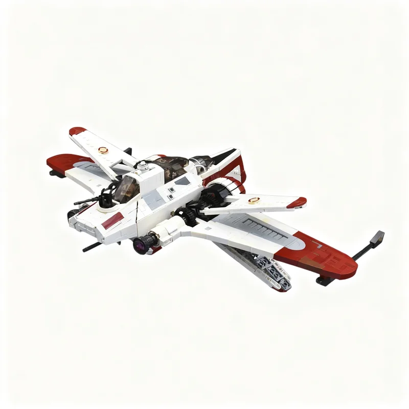 

2085PCS MOC Space Battle Movie ARC 170 Starfighter Model Custom Puzzle DIY Creative Ideas Toy Assembly Birthday Gift Series