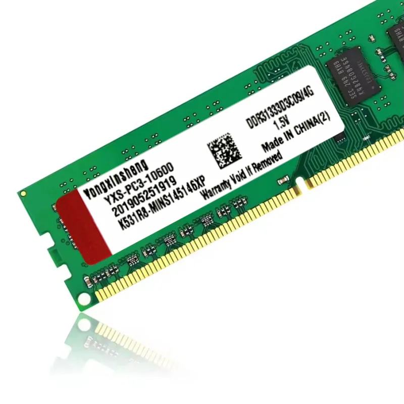 8gb 2 X 4gb pc3-10600 desktop ddr3 ram 1333 MHz 240-pin DIMM