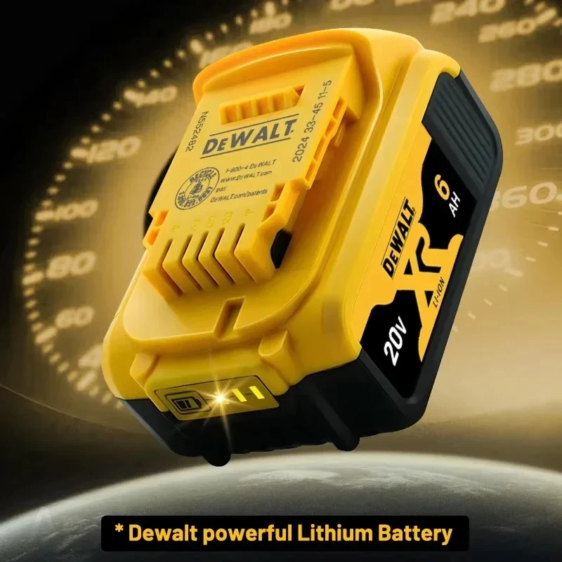 

DHL Dewalt Genuine 20V Battery 20V 5AH 6AH Rechargeable Lithium Ion Battery Dewalt DCB200 Power Tool Replacement Battery