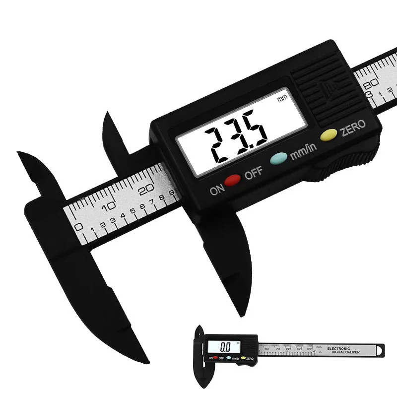 

Digital Electronic Vernier Caliper 150mm Tattoo Eyebrow Ruler Measuring Tool 6 Inch LCD Microblading Micrometer Measurement Tool