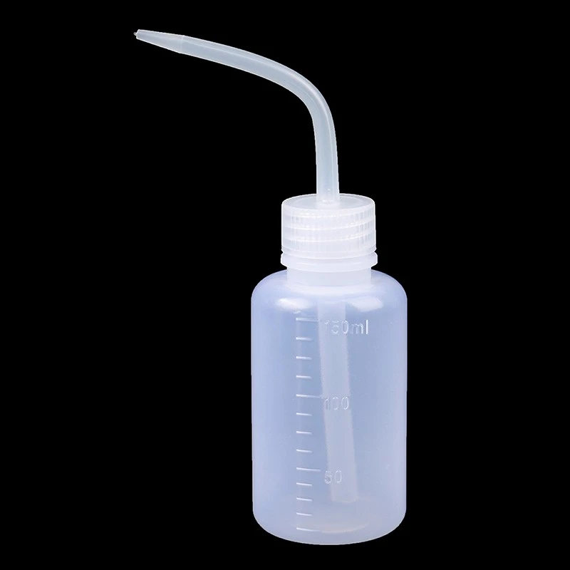 150Ml Was Heldere Witte Plastic Groene Zeep Lab Was Squeeze Diffuser Fles Niet-Spuitfles