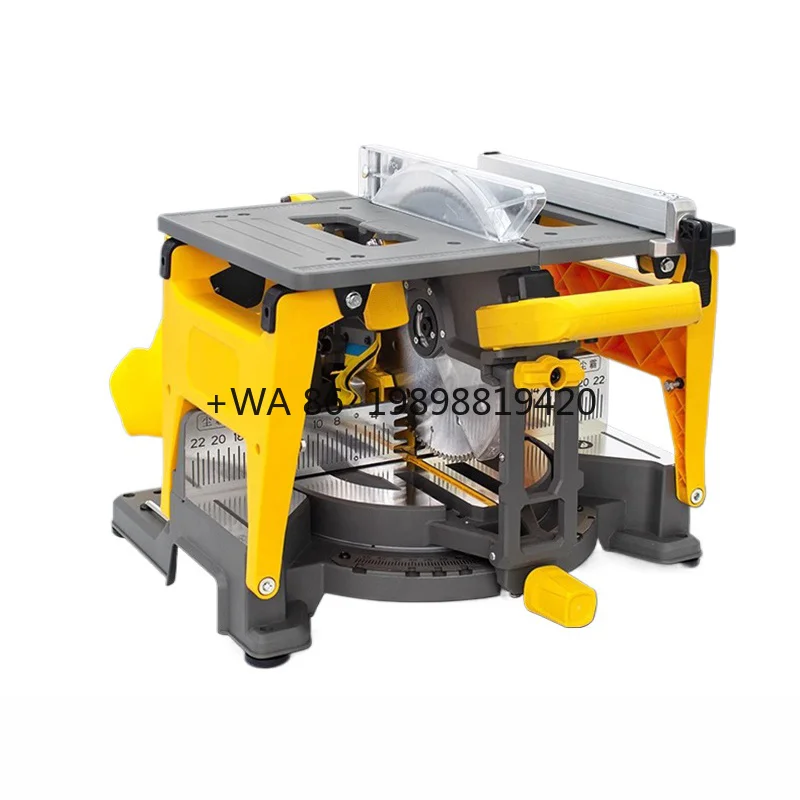 Sliding Table Saw All-in-one Machine New Compound Miter Saw Multi-function Dust-free Cutting Angle Cutting Woodworking