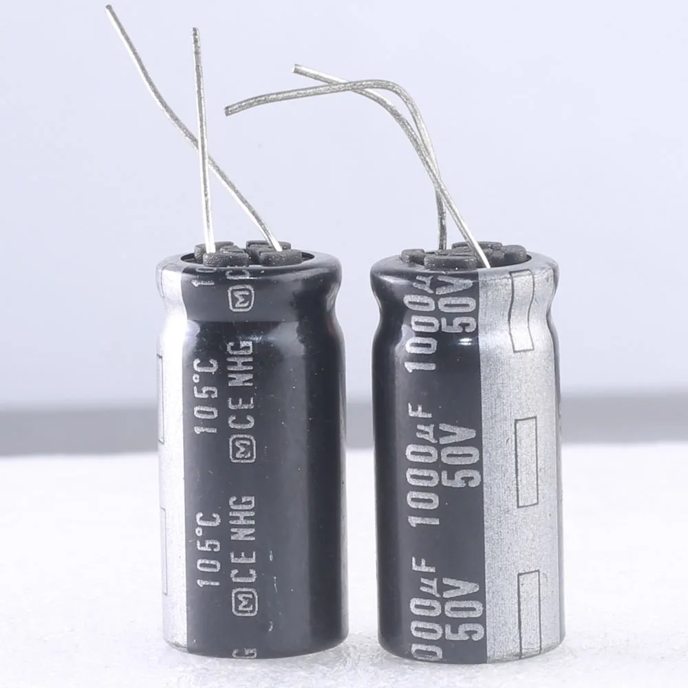 4pcs panasonic  NHG 1000mfd 50V 1000UF  top electrolytic Capacitor 13*25mm 105°C