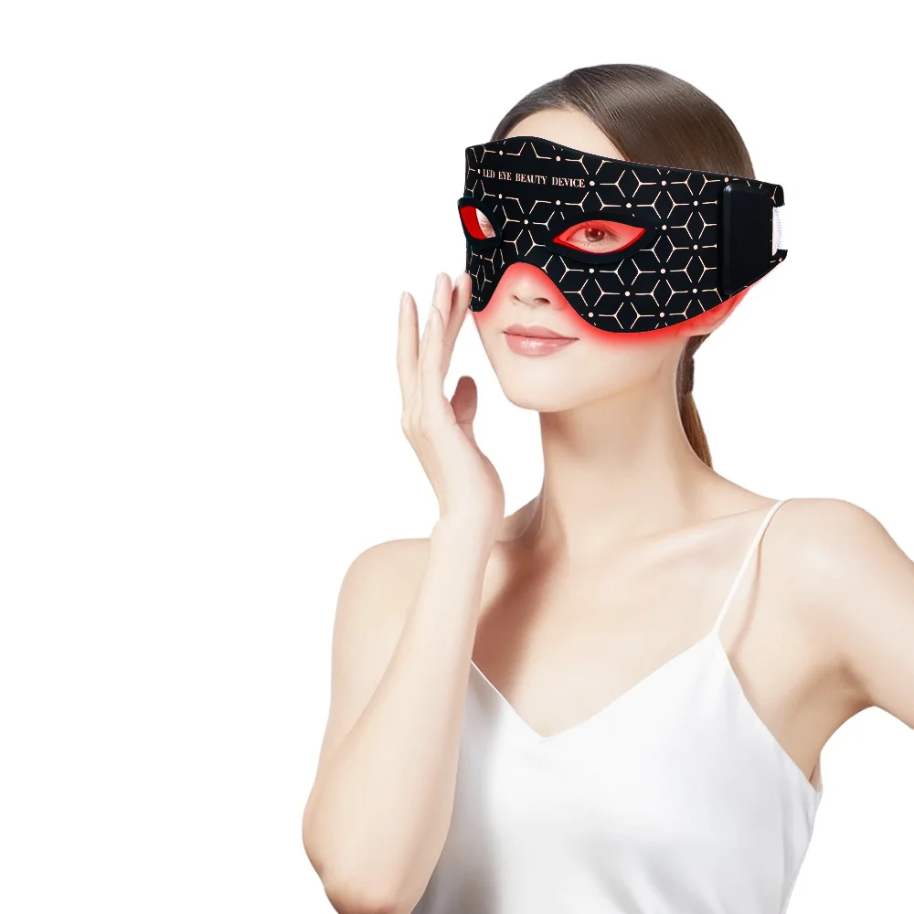 

LED Eye Mask Red Light Therapy to Boost Collagen Reduce Under-Eye Bags Eye Mask