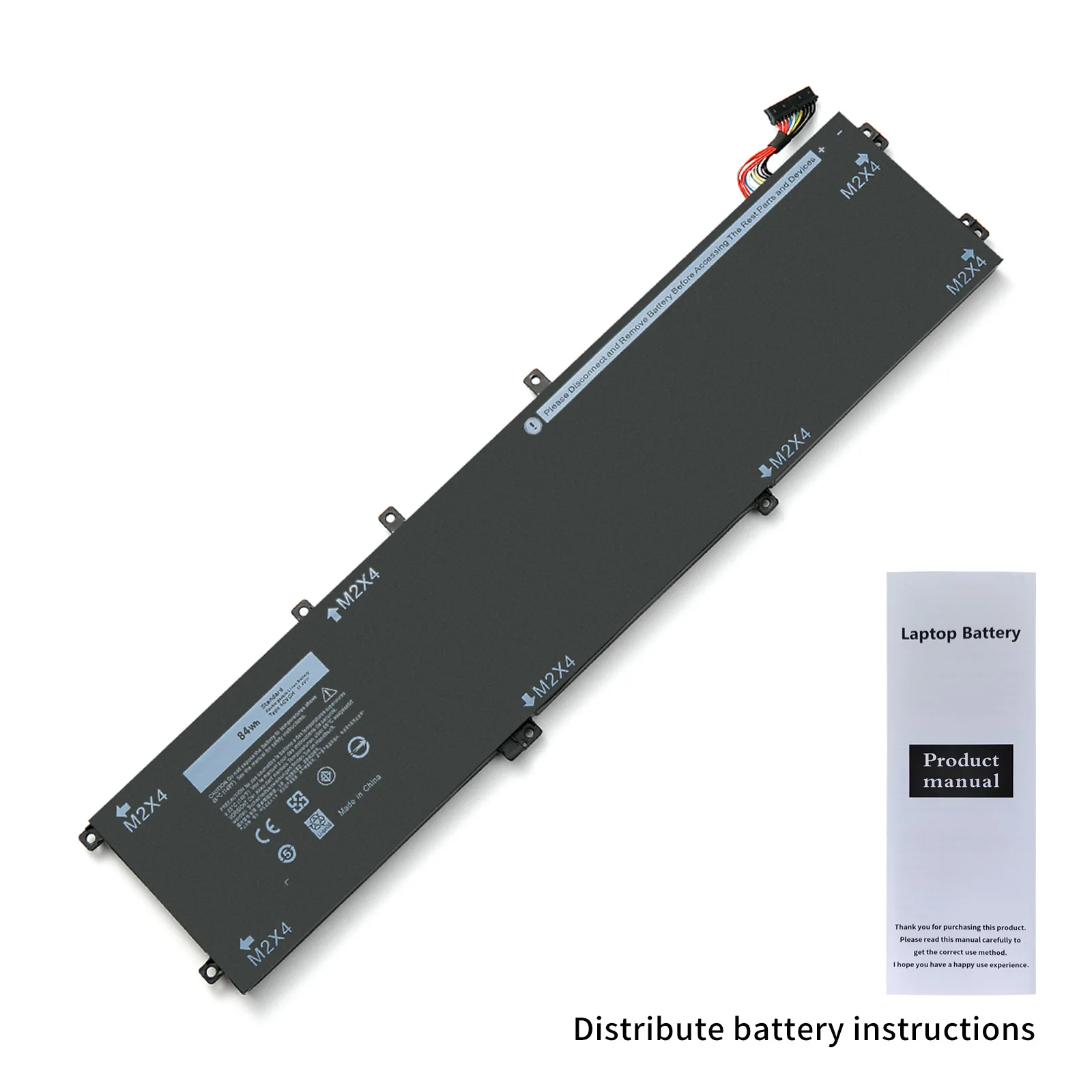 Imagem -06 - Bateria do Portátil Rcgw para Dell Precisão 5510 Xps 15 9550 Series 1p6kd T453x 4gvgh Rrcgw