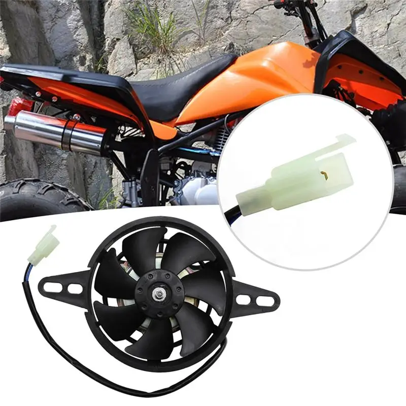 Water Cooling Tank Oil Cooler Radiator Fan Cooling Fan 150-250Cc For Off-Road Motorcycle ATV Four-Wheel Vehicle UTV view 4
