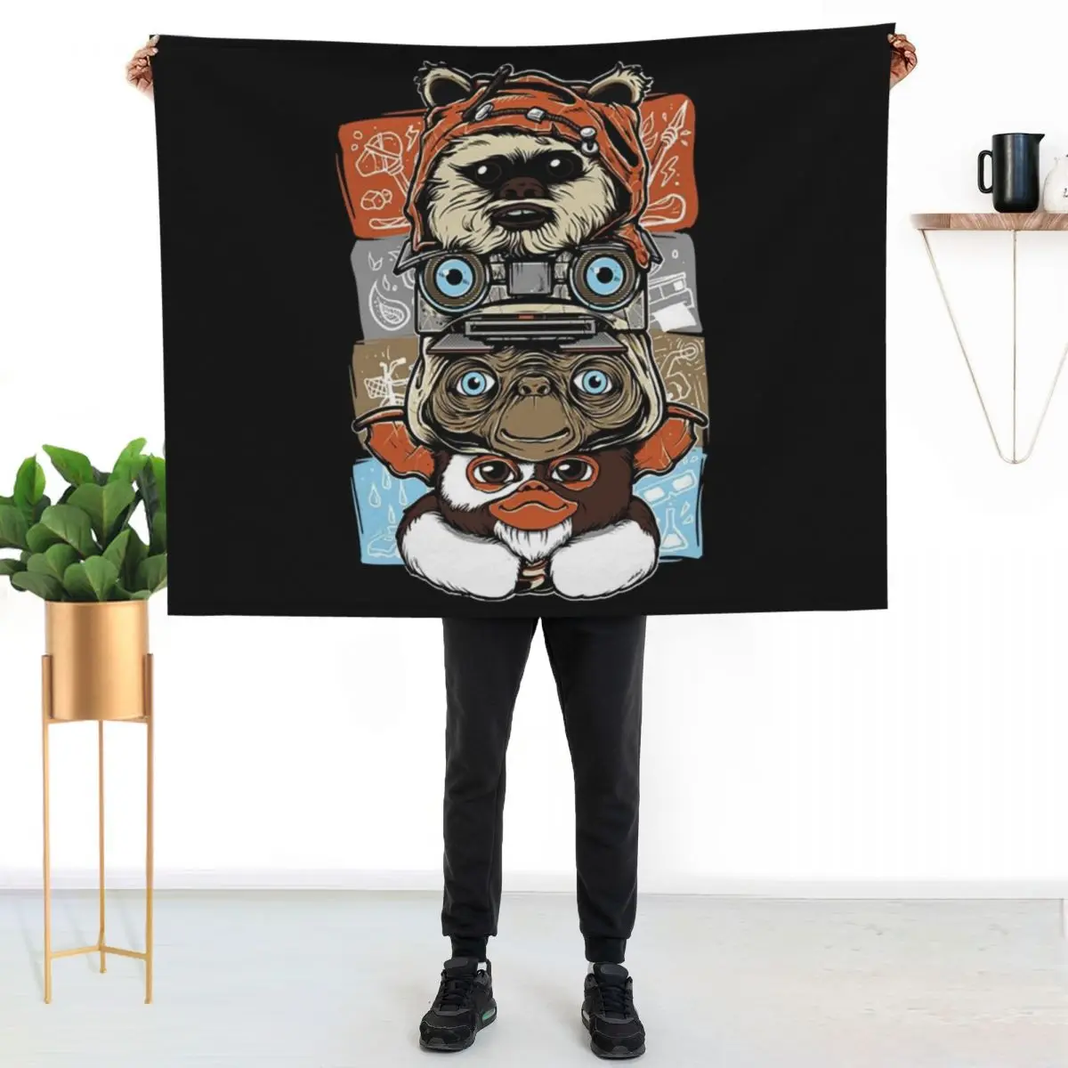 Movie Icon Throw Blanket Fluffy Cozy Throw Blanket for Home Decor