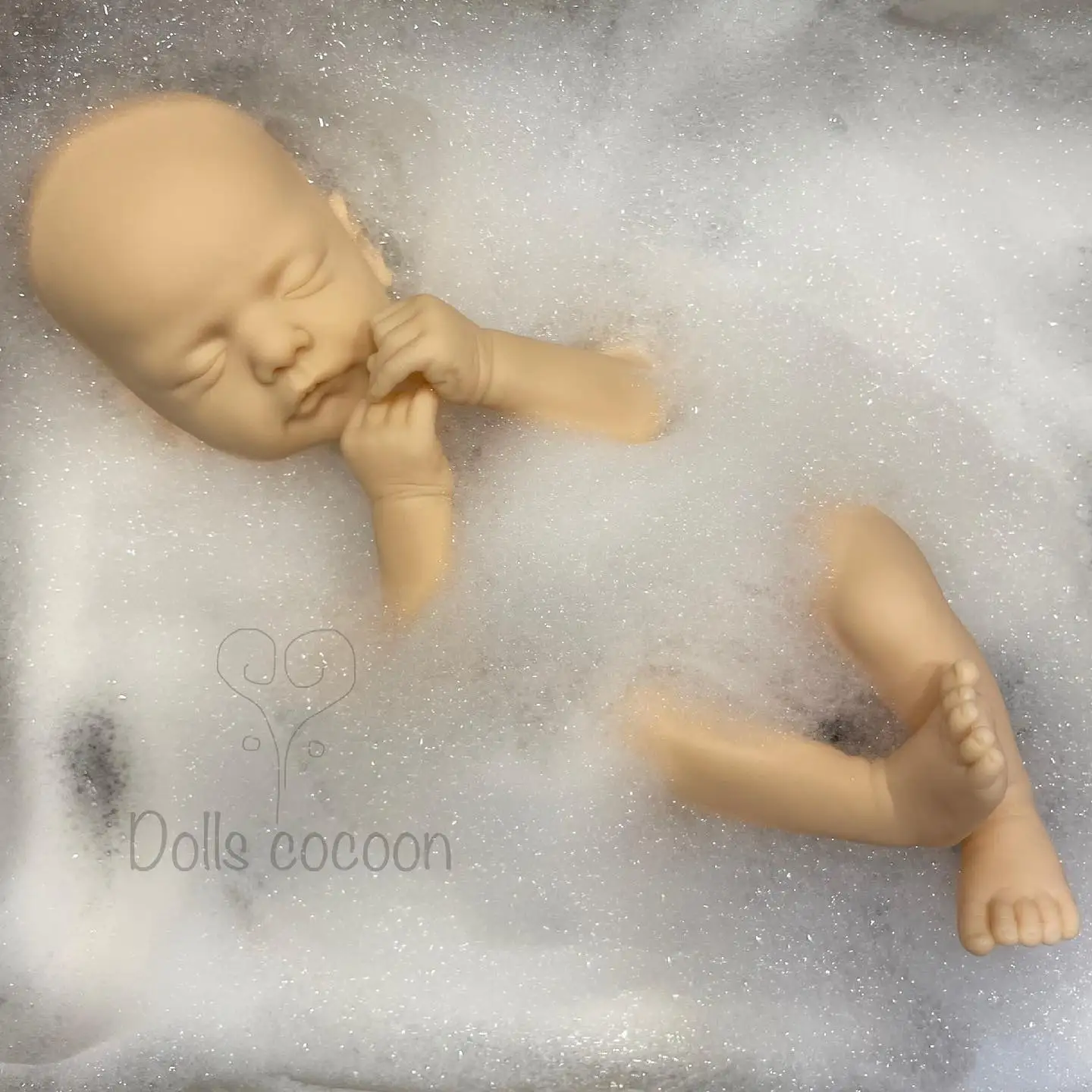 

45 см-49 см наборы для новорожденных Sam And Loulou неокрашенные мягкие виниловые наборы ручной работы для новорожденных