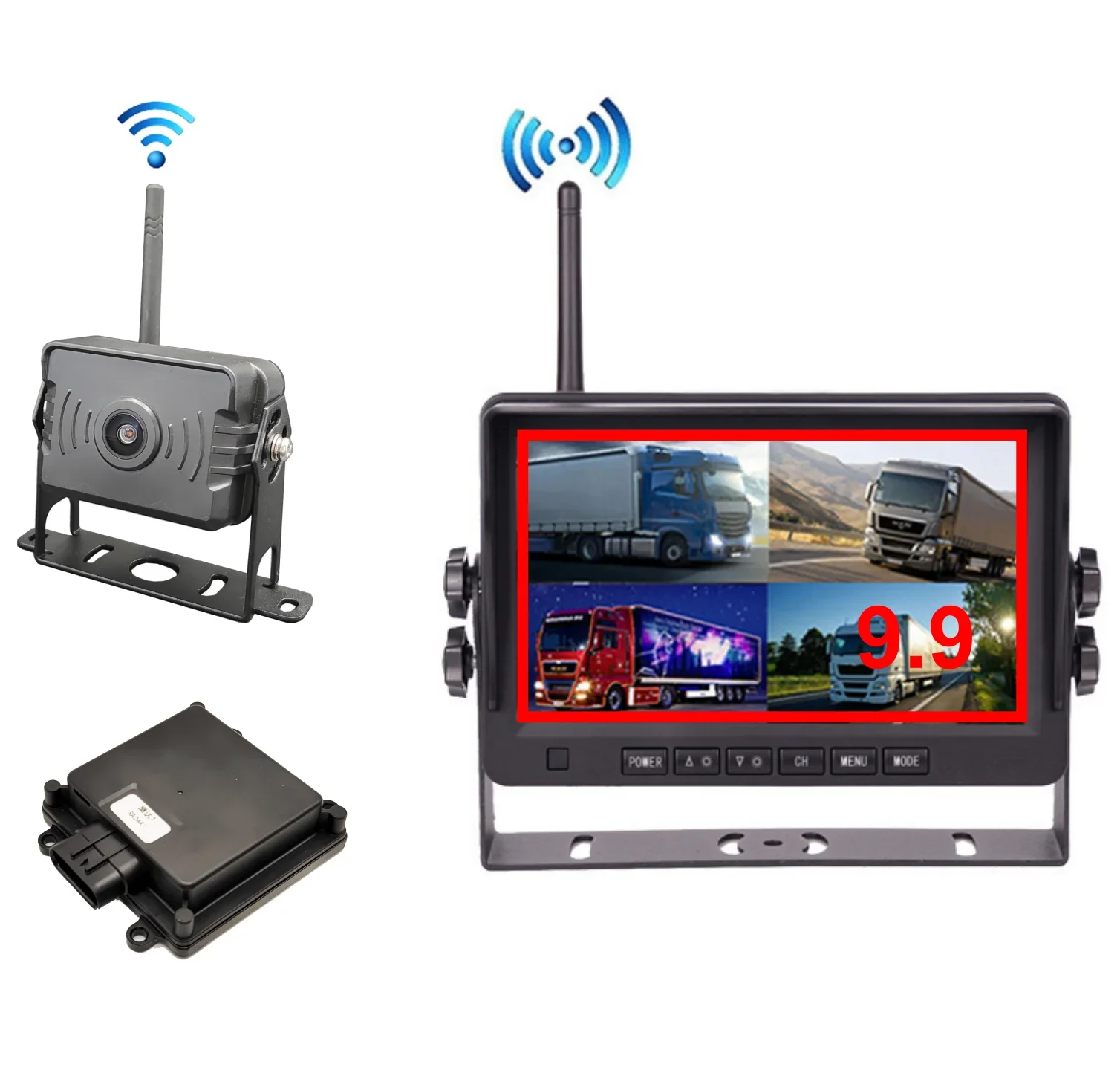 collision warning system with data recording