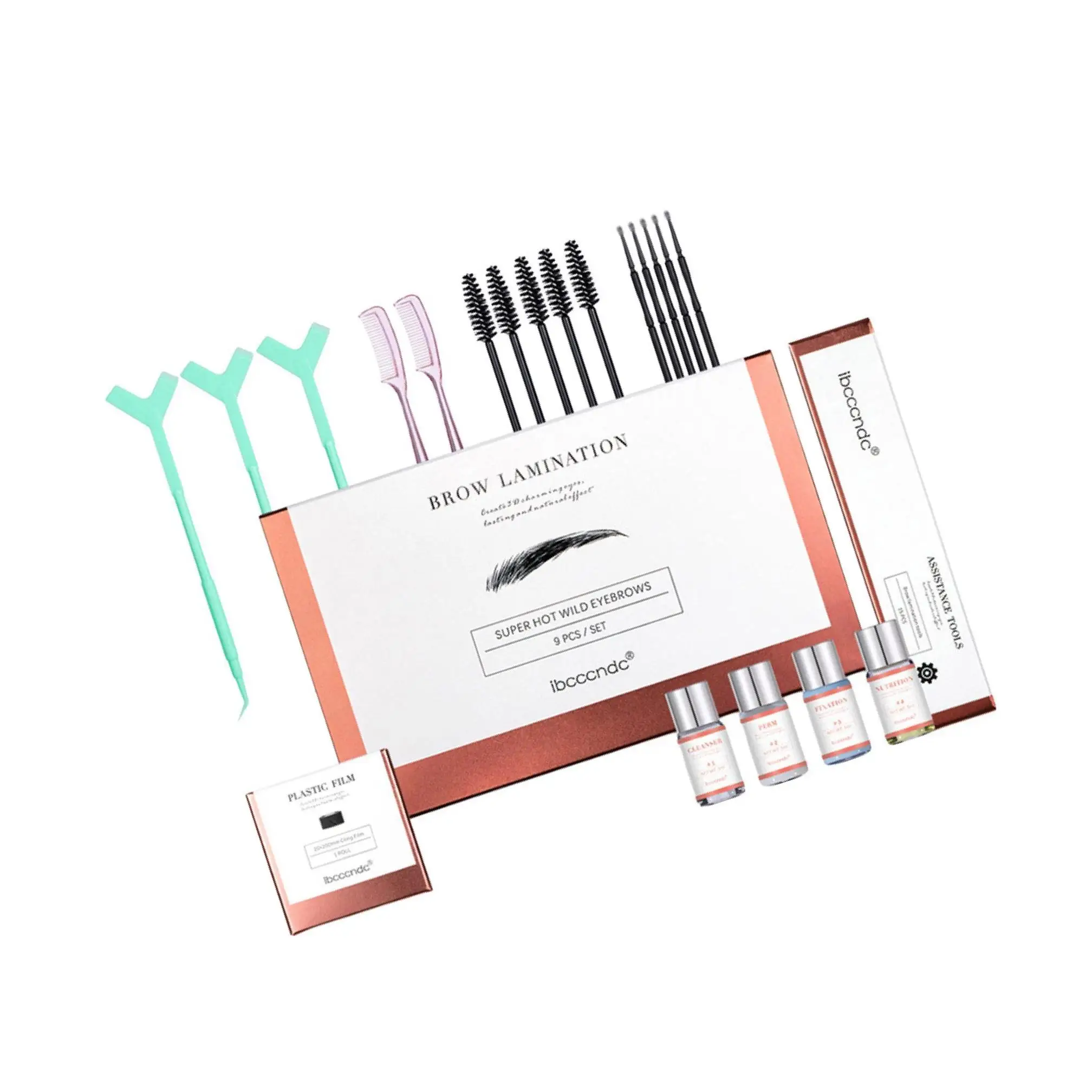 

Набор для ламинирования бровей, модный для завивки бровей, укладки бровей, модные брови