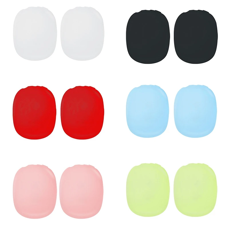 แผ่นรองหูฟังฝาครอบเคสซิลิโคน Earcup Protectors สําหรับหูฟังไร้สาย Max