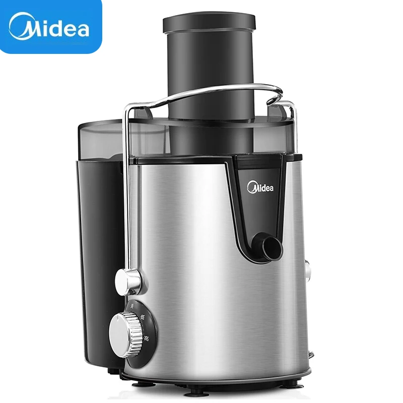 Midea Electric Juicer with 64mm Feed Chute, 280W Powerful Motor Double Speed Juice Extractor Fits Whole Fruits