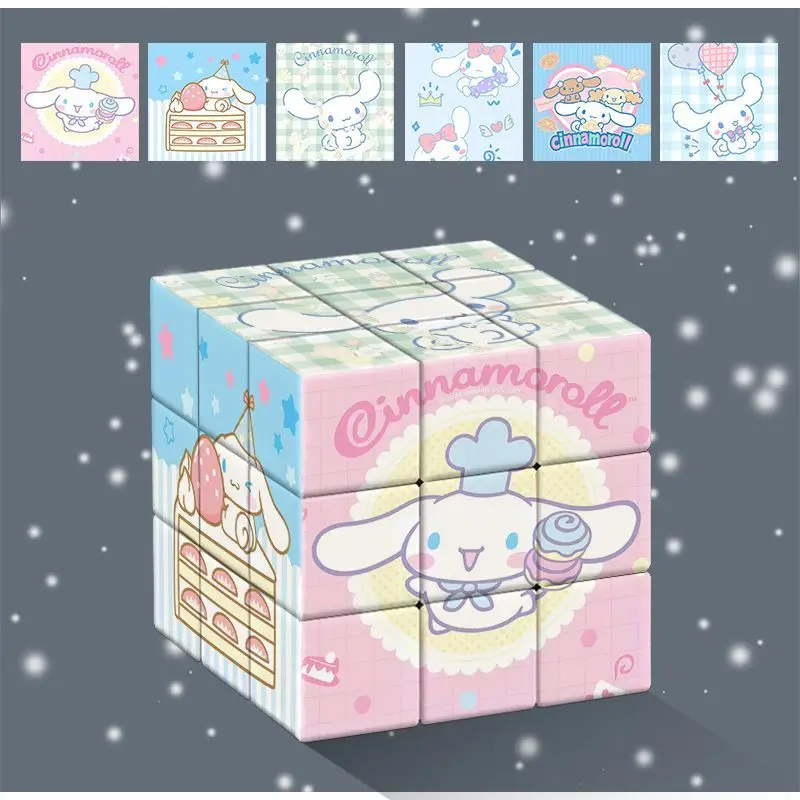 

Sanrio New Educational Magic Cube Hello Kitty Version Puzzle Perfect Gift Fun Cube Party Decompress Toy Birthday Christmas Gift