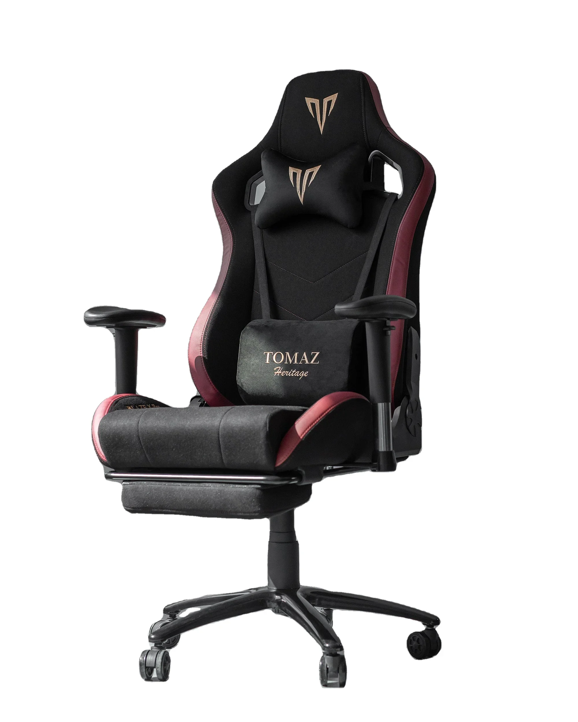 Factory Wholesale Black Luxury Gaming Swivel Chair Silla Gamer With Footrest