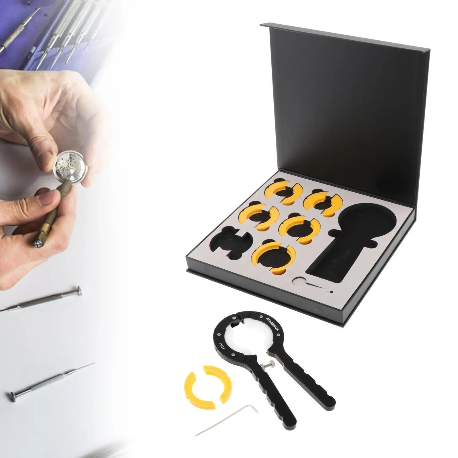 Watch Bezel Remover Professional Watch Bezel Ring Opener Set for Watchmakers