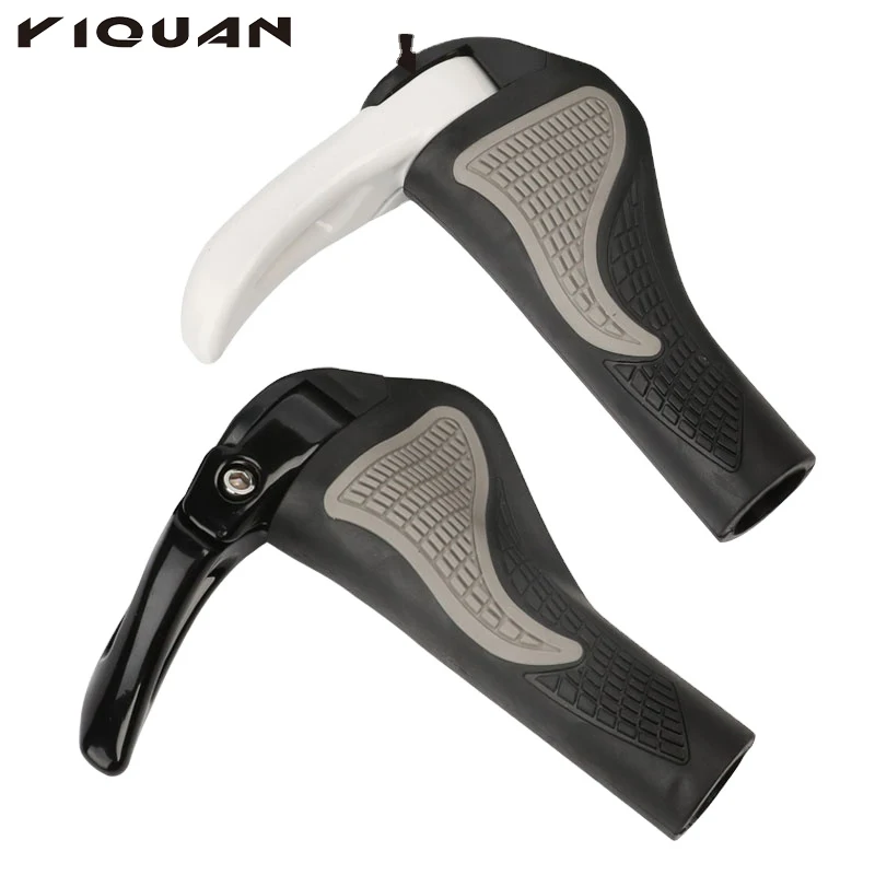 

High Quality Aluminum Alloy Rubber a Horns Bike Handlebar Grips,Comfortable Antiskid Bikes Handlebar Grips
