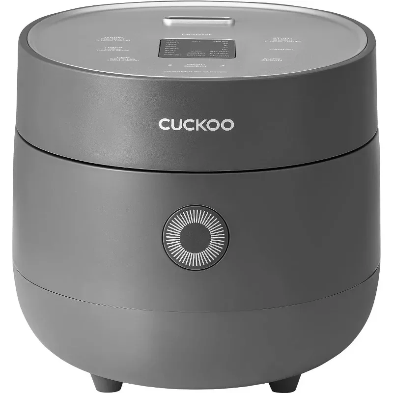 

CUCKOO Micom Small Rice Cooker 10 Menu Options: White, Oatmeal, Brown, Quinoa, & More, Smart Fuzzy Logic